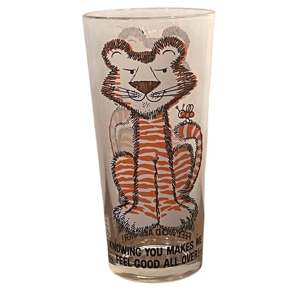 Visual Creations Other - Pepsi Tiger Knowing You Makes Me Feel Good All Over Visual Creations Glass